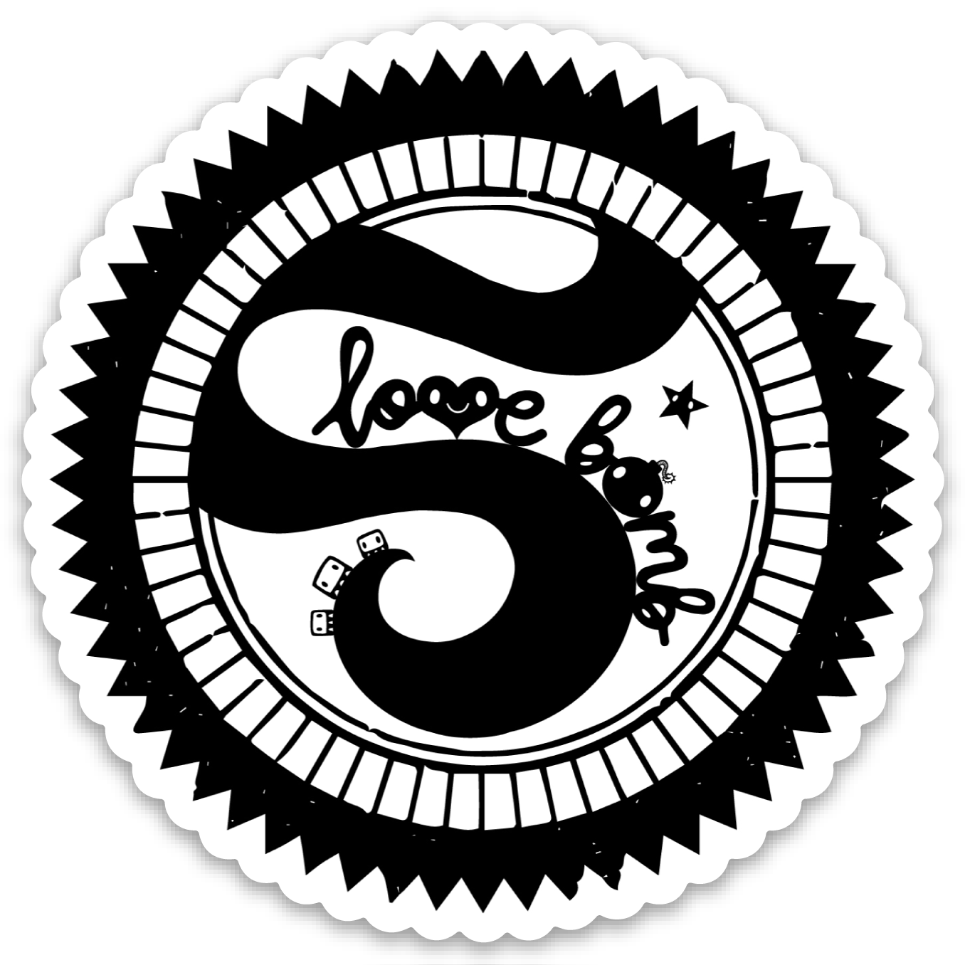 snakey tail supersticker – Catchoo