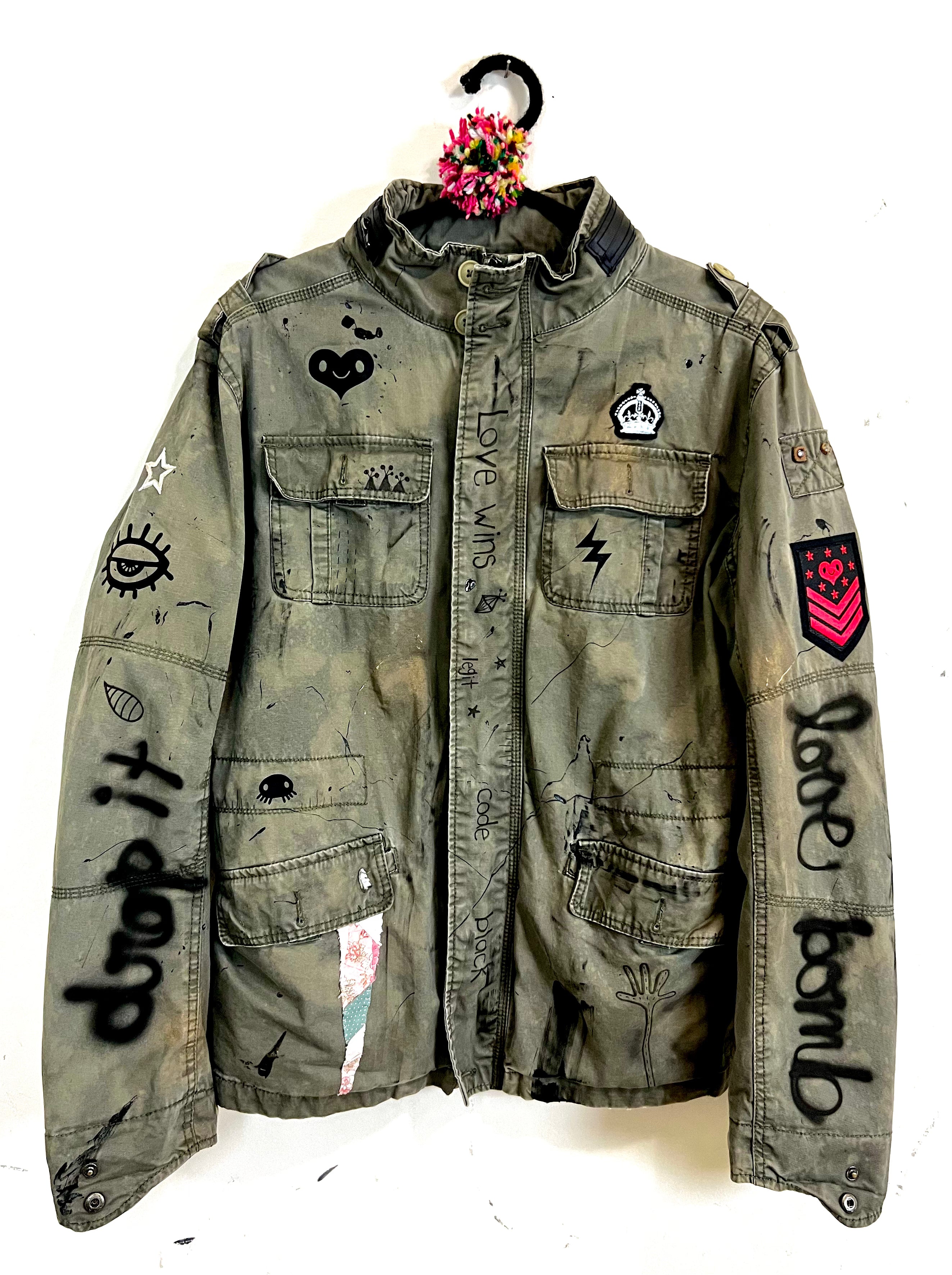 Punk 2025 military jacket